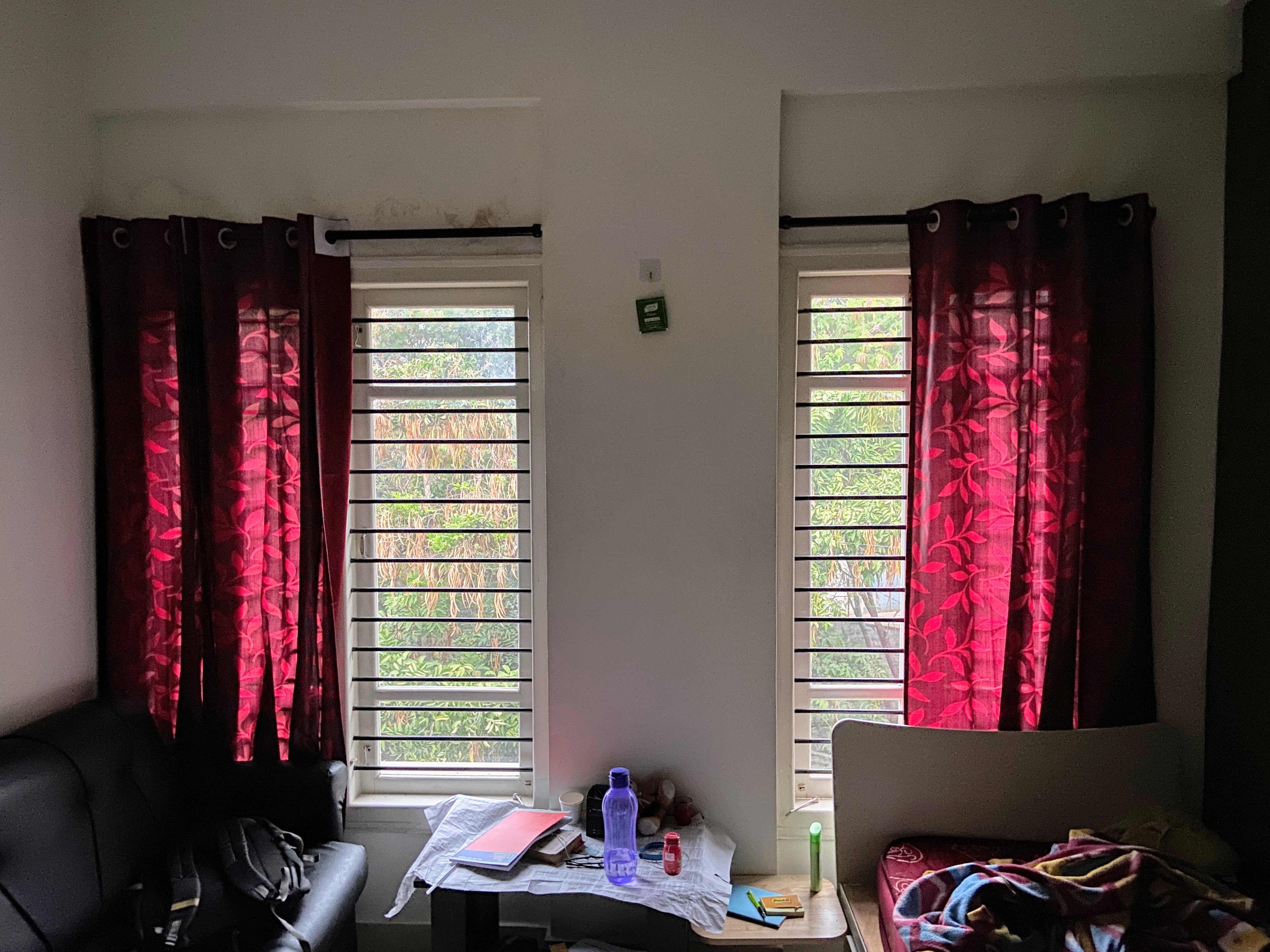 Window The window of my messy room