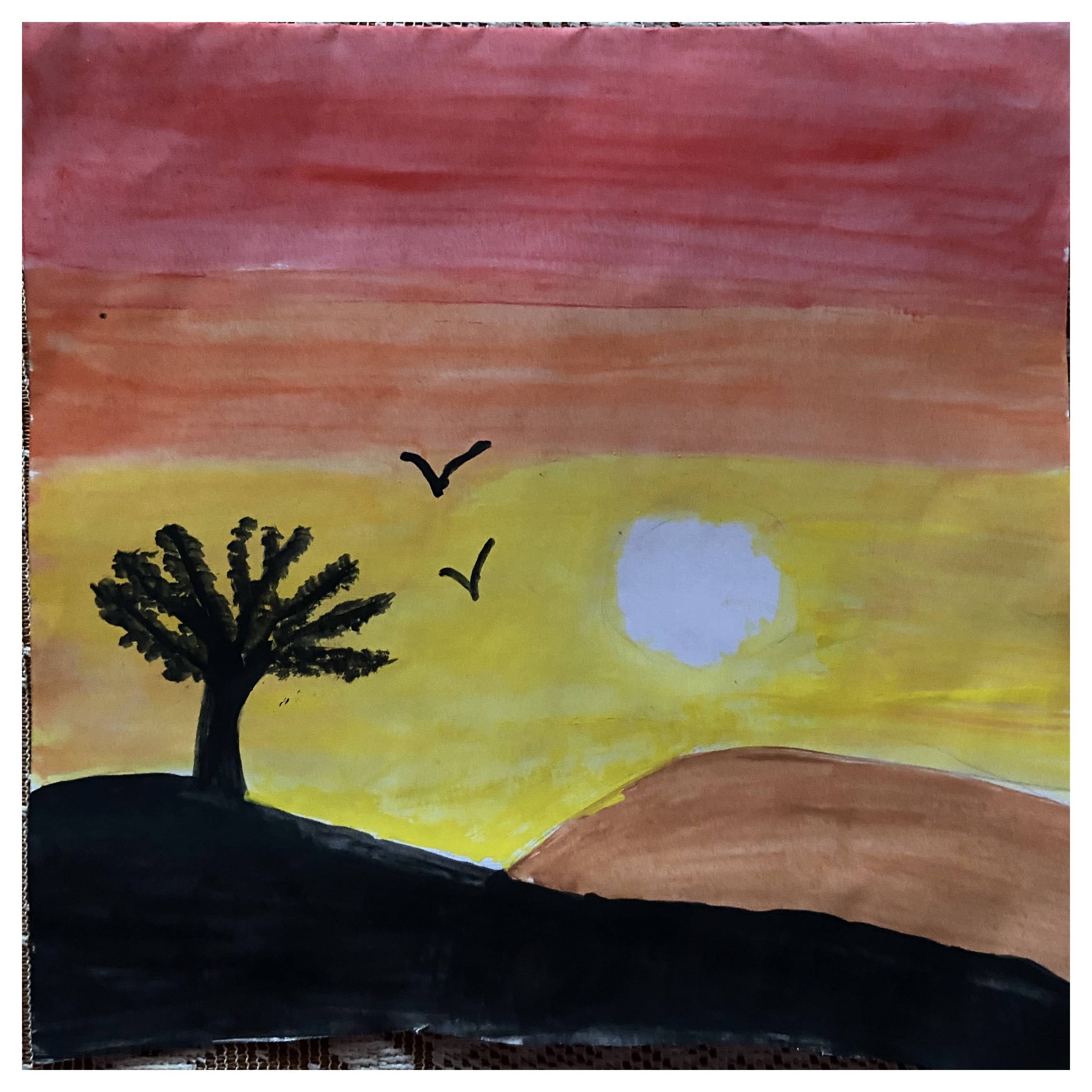 My second attempt at the painting